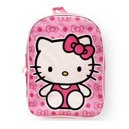 Fast Forward Kid's Licensed 16" School Backpack (Hello Kitty Pink Bow)